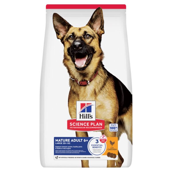 Hill's Science Plan Mature Adult Large Breed Dry Dog Food with Chicken 14kg