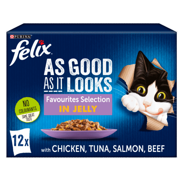 FELIX® As Good As it Looks Favourites Selection Wet Cat Food