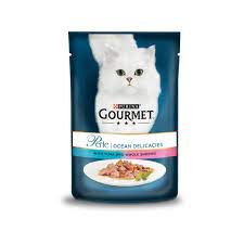 GOURMET PERLE – SALMON – MINI FILLETS IN GRAVY