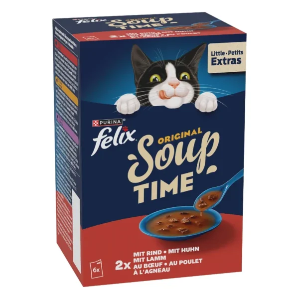 Felix Soup Time Saver Pack 48 x 48g - Voucher available Farm Selection